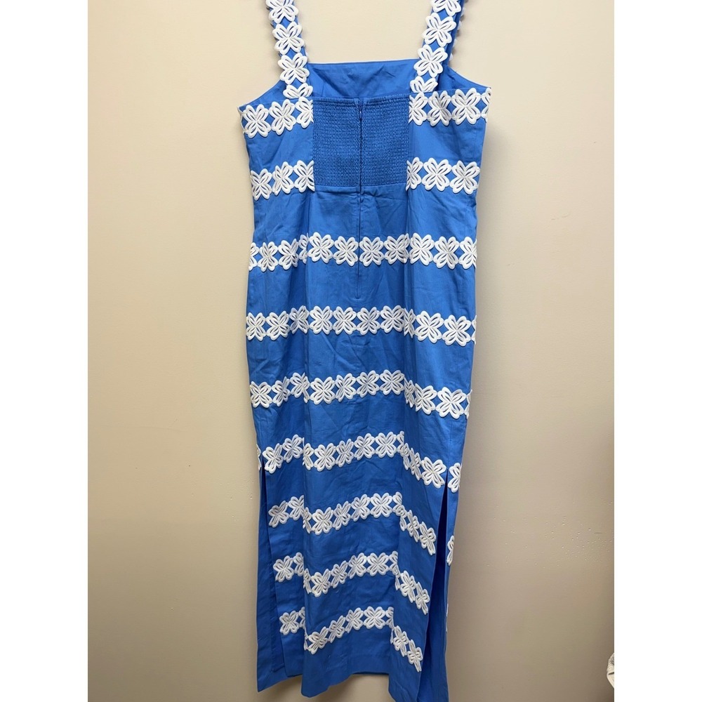 Lilly Pulitzer Davis Maxi Slit Dress Sz 16 Cotton NWT $298 - Picture 5 of 12